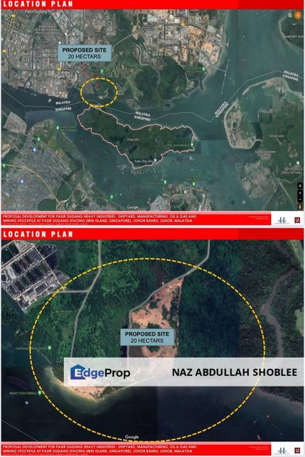 [SEASIDE] Heavy Industrial Land Pasir Gudang, Johor Bahru For Sale, Johor, Pasir Gudang