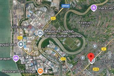 Persiaran Raja Muda Musa, Pelabuhan Klang