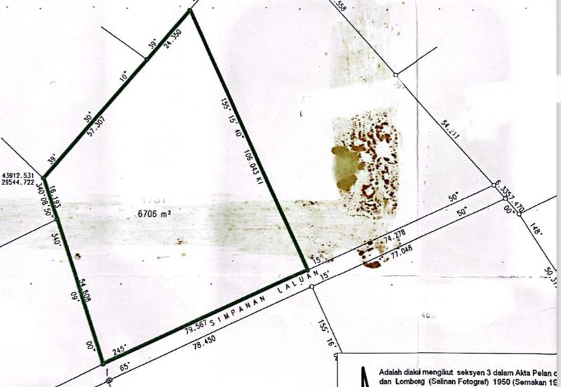 Residential Development Land Rembia, Alor Gajah For Sale