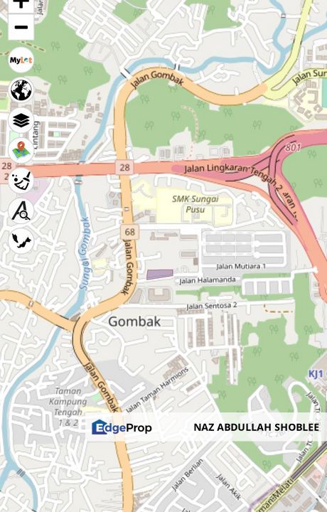 Commercial Development Land Sungai Pusu, Gombak For Sale, Selangor, Gombak