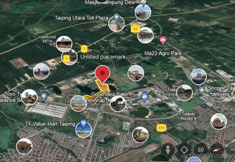 [FRONTING ROAD] Industrial Development Land Kamunting Raya Industrial Park, Taiping For Sale