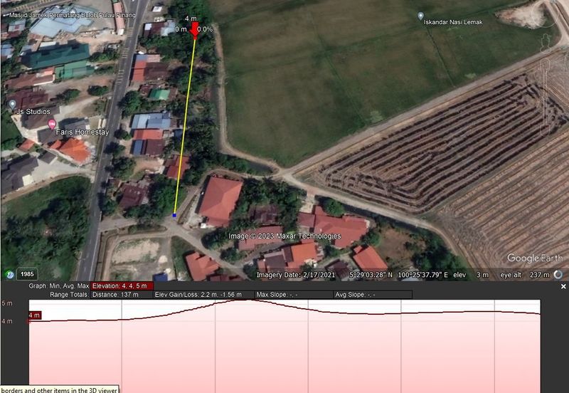 [1st GRADE LAND] [FRONTING MAIN ROAD] Residential Potential Development Land Permatang Buloh, Kepala Batas For Sale