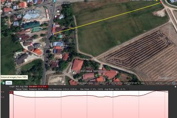 [1st GRADE LAND] [FRONTING MAIN ROAD] Residential Potential Development Land Permatang Buloh, Kepala Batas For Sale
