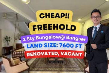 C H E A P 2 Storey Bungalow House bungalow @ Bangsar with well kept condition