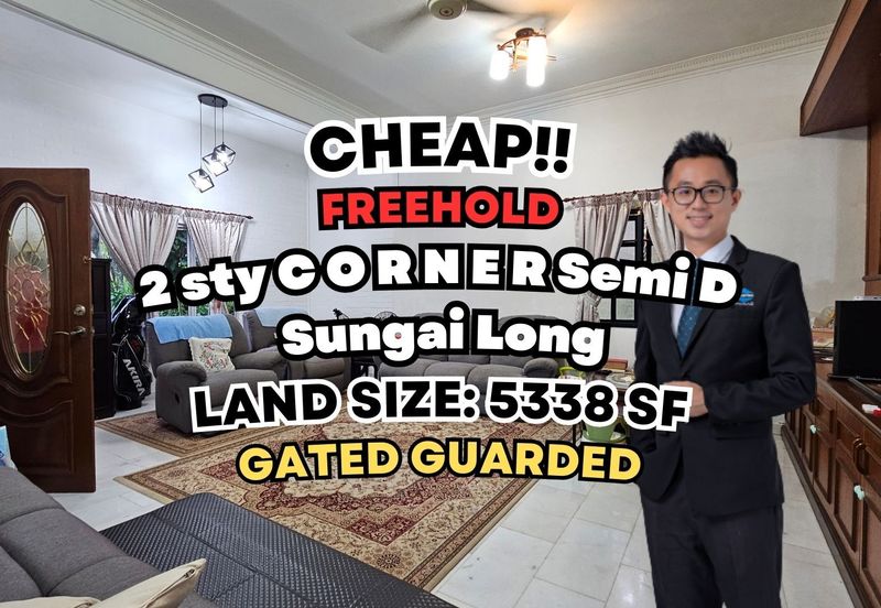 C H E A P 2 sty C O R N E R Semi D with Huge Land