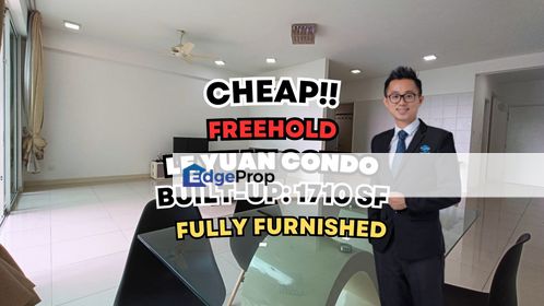 C H E A P Le Yuan Condo fully furnished for sale, Kuala Lumpur, Kuchai Lama