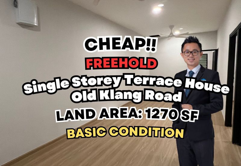 C H E A P Single Storey Terrace House @ Old Klang Road