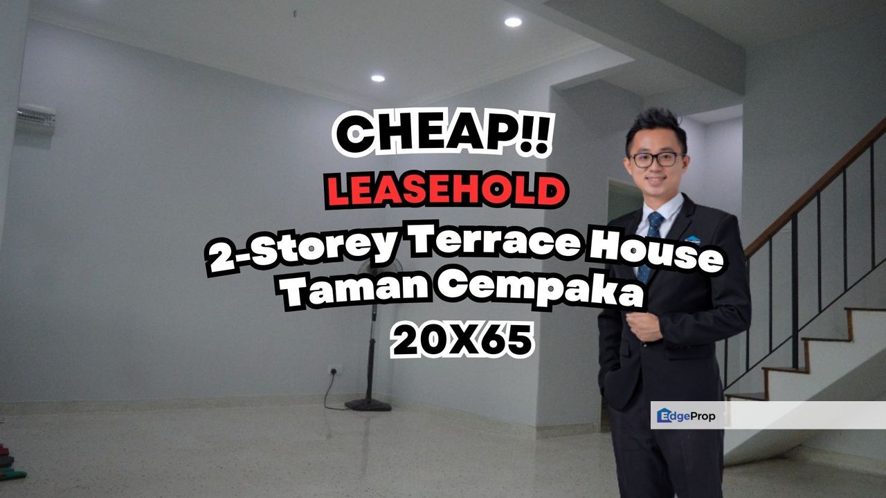 C H E A P 2-Storey Terrace House @ Tmn Cempaka, Selangor, Ampang