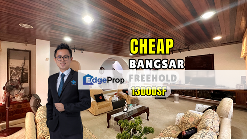 C H E A P 3 Storey Bungalow House at Bangsar For Sale, Kuala Lumpur, Bangsar