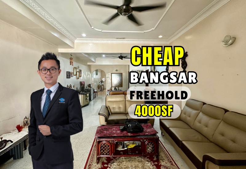 C H EA P 1 Storey Semi D House at Bangsar For Sale