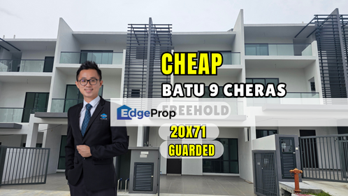 C H E A P 3 Storey Terrace @ Residensi Bukit Orkid, Batu 9 Cheras , Selangor, Cheras