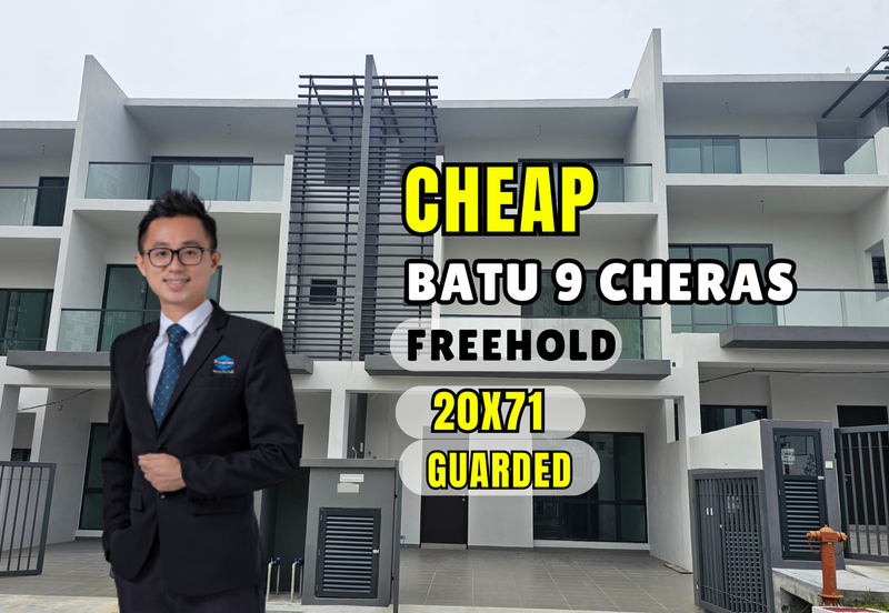 C H E A P 3 Storey Terrace @ Residensi Bukit Orkid, Batu 9 Cheras 
