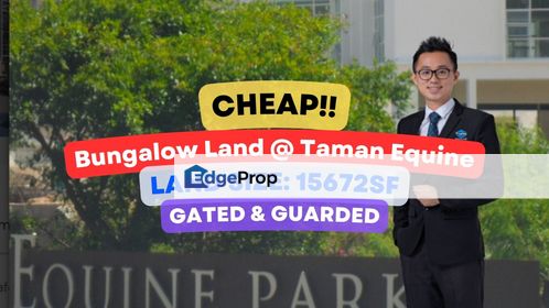 C H E A P Bungalow Land @ Taman Equine , Selangor, Seri Kembangan