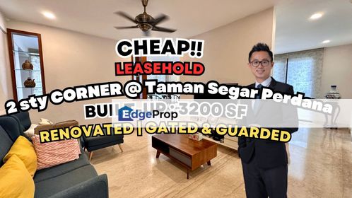 C H E A P 2 Storey Corner Terrace House @ Taman Segar Perdana with nice renovation, Selangor, Cheras