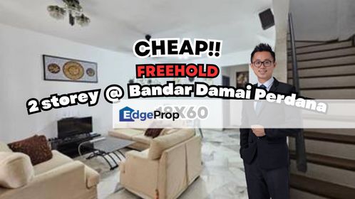 C H E A P 2 storey Terrace House @ Bandar Damai Perdana, Kuala Lumpur, Cheras