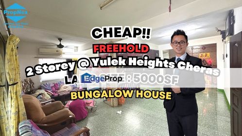 C H E A P 2 Storey Bungalow House @ Yulek Heights Cheras, Kuala Lumpur, Cheras