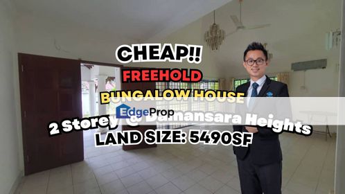 C H E A P 2 Storey Bungalow House @ Damansara Heights, Kuala Lumpur, Damansara Heights