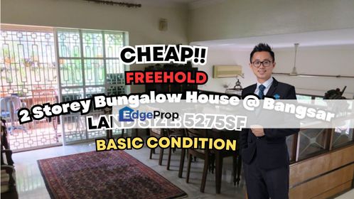  C H EA P 2 Storey Bungalow House @ Bangsar, Kuala Lumpur, Bangsar