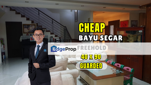 C H E A P 3 Storey Semi D @ Bayu Segar, Kuala Lumpur, Cheras