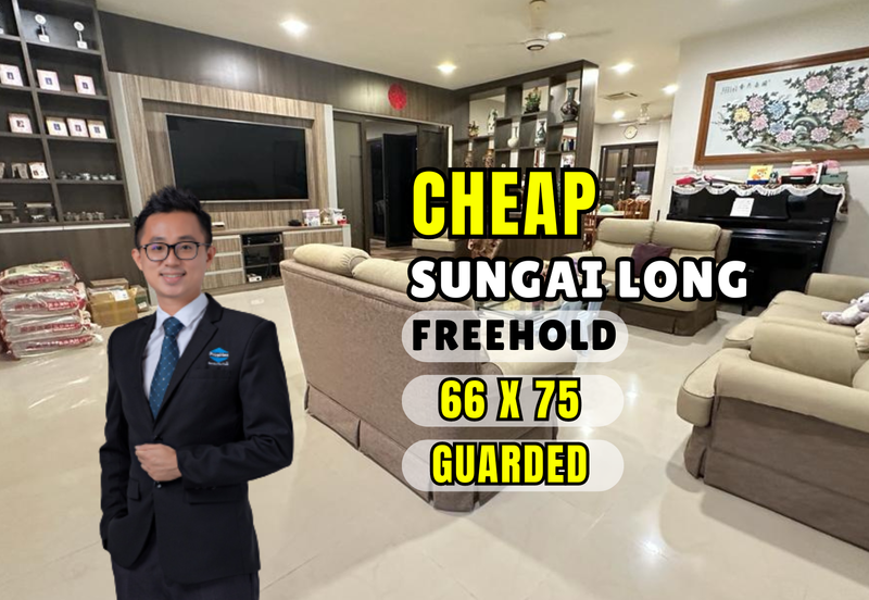 CHEAP 2 Sty Corner Semi-D at Bukit Sungai Long 