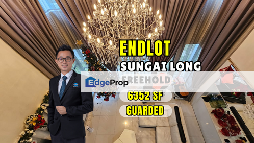 CHEAP 3 Sty Bungalow Endlot at Twin Palm Sungai Long, Selangor, Bandar Sungai Long