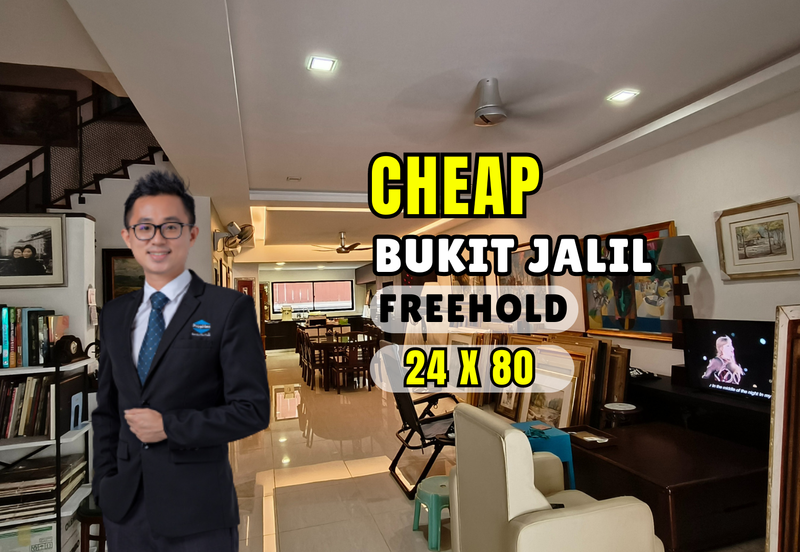 C H E A P 3 Storey Superlink @ Tmn Esplanad Bukit Jalil