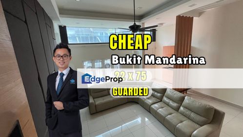 C H E A P 2 sty Superlink @ Bukit Mandarina Fasa 1 Tmn Connaught , Kuala Lumpur, Cheras