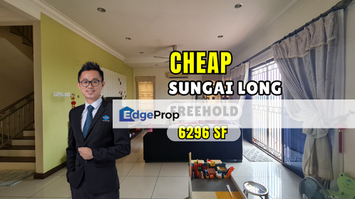 C H E A P Sungai Long 2 Storey Bungalow with extra basement floor , Selangor, Bandar Sungai Long