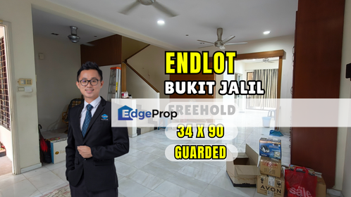 C H E A P 3 sty E N D L O T Tmn Esplanad Bukit Jalil Superlink for sale, Kuala Lumpur, Bukit Jalil