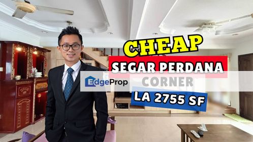 CHEAP 2 sty CORNER Segar Perdana Cheras fully extended house for sale, Selangor, Cheras