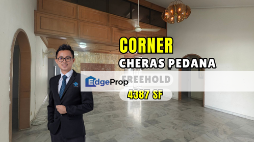 C H E A P 1.5 sty terrace at Cheras Perdana of 2 unit adjoining houses, Selangor, Cheras