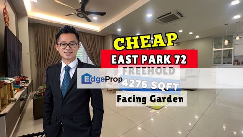 SUPER CHEAP 3 Storey ENDLOT Semi D at Eastpark 72 Fully Renovated, Selangor, Cheras