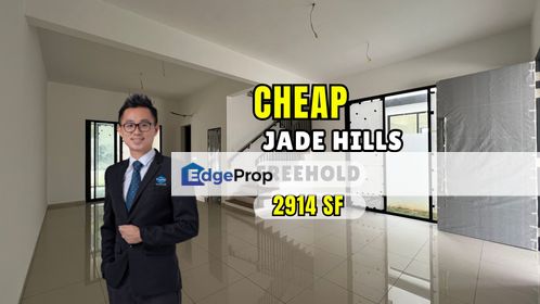 C H E A P 2 sty Cloville Jade Hills Superlink house for sale, Selangor, Kajang