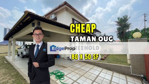 C H E A P 2 sty Taman Oug Semi D house for sale, Kuala Lumpur, Taman OUG