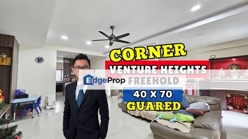 CHEAP Venture Heights 3 storey CORNER Cheras Selatan house for sale, Selangor, Cheras South