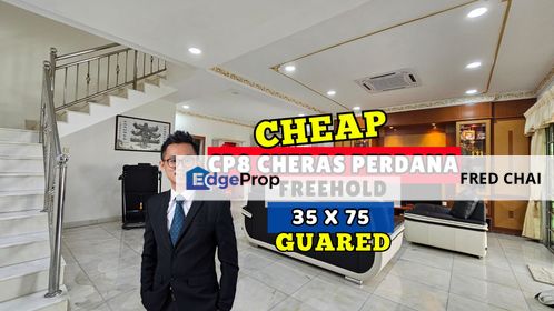 CHEAP 2 storey Cheras Perdana CP 8 Semi D kitchen extended house for sale, Selangor, Cheras