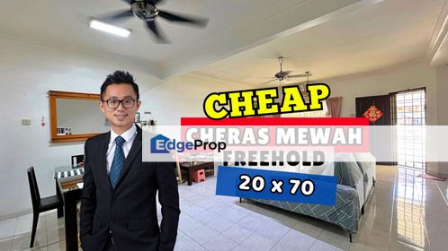 CHEAP Cheras Mewah 2 storey terrace house fully renovate for sale, Kuala Lumpur, Cheras