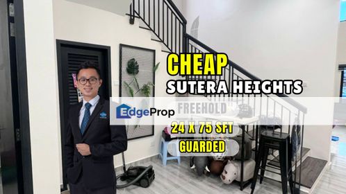 C H E A P 3 Storey Superlink  at Sutera Heights, Selangor, Cheras