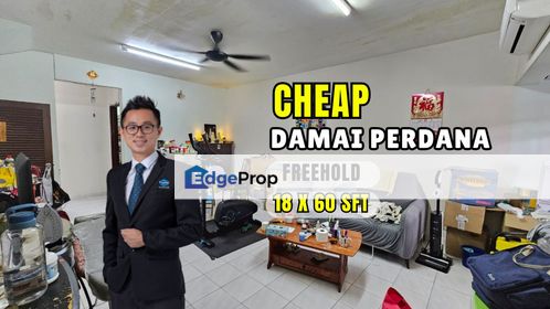 C H E A P 2 Storey Terrace House at Damai Perdana Cheras, Kuala Lumpur, Cheras