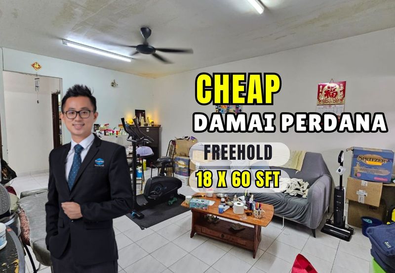C H E A P 2 Storey Terrace House at Damai Perdana Cheras