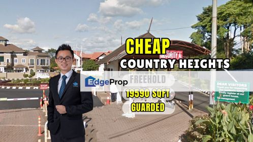 C H E A P Bungalow Land at Country Heights Kajang , Selangor, Country Heights