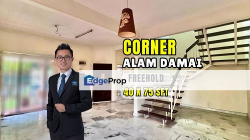 C H E A P Alam Damai 2 storey C O R N E R House for sale, Kuala Lumpur, Cheras