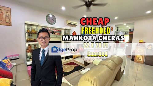 CHEAP Mahkota Cheras 2 storey superlink terrace house renovated for sale, Selangor, Cheras