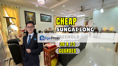 C H E A P 2 Sty Semi-D at Bukit Sungai Long , Selangor, Bandar Sungai Long