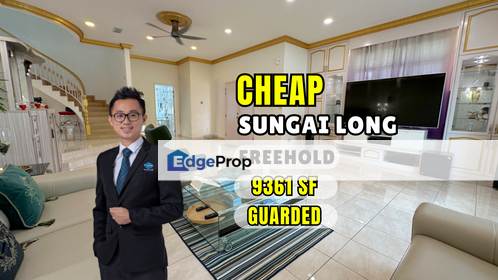 C H E A P 2 Sty Bungalow at Sungai Long for sale, Selangor, Bandar Sungai Long