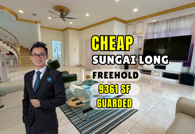 C H E A P 2 Sty Bungalow at Sungai Long for sale