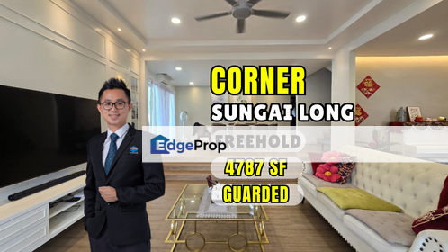 C H E A P 2 Sty C O R N E R Semi-D at Sungai Long, Selangor, Bandar Sungai Long