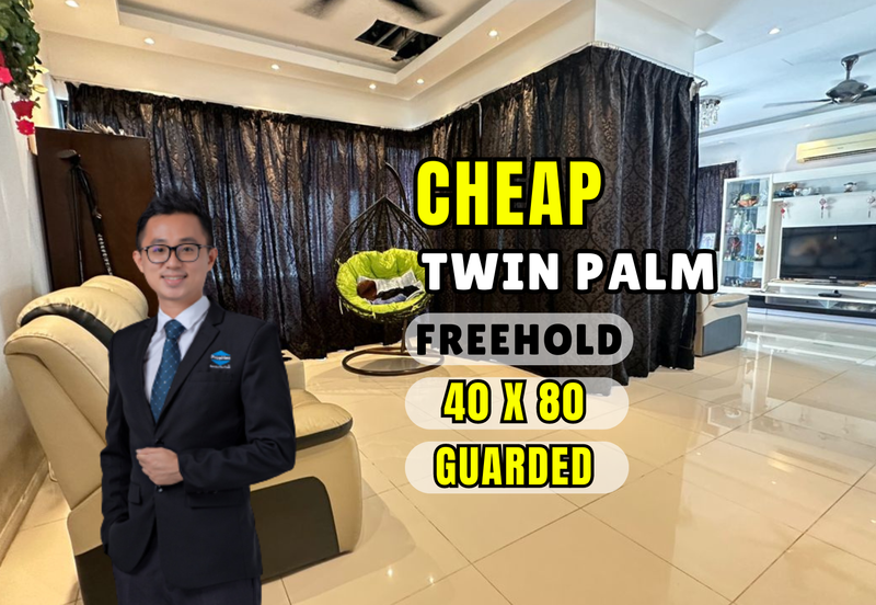 C H E A P 2.5 Sty Semi-D at Twin Palm house for sale