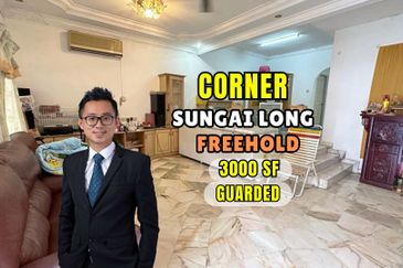 CHEAP Sungai Long CORNER 2 sty terrace house for sale