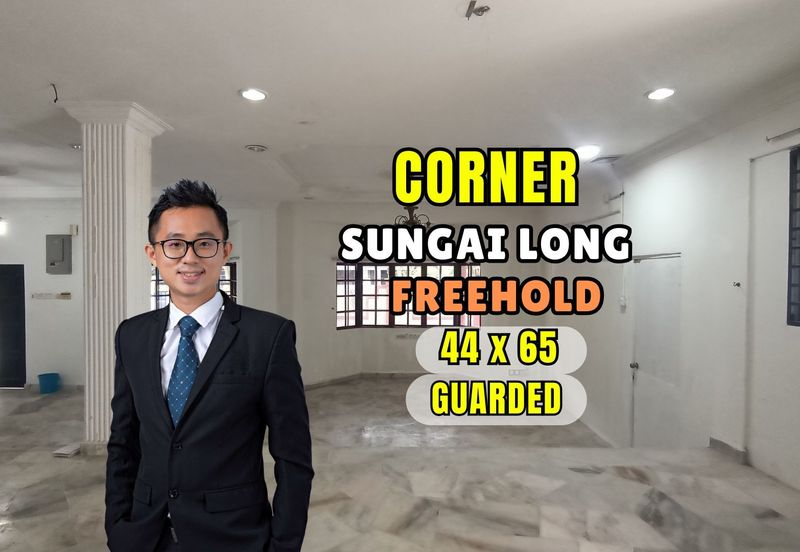 CHEAP Sungai Long CORNER 2 sty terrace house for sale